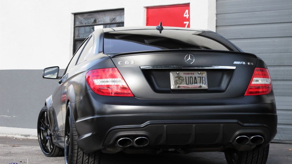 HRE 794RS | Mercedes C63 AMG Matte Black