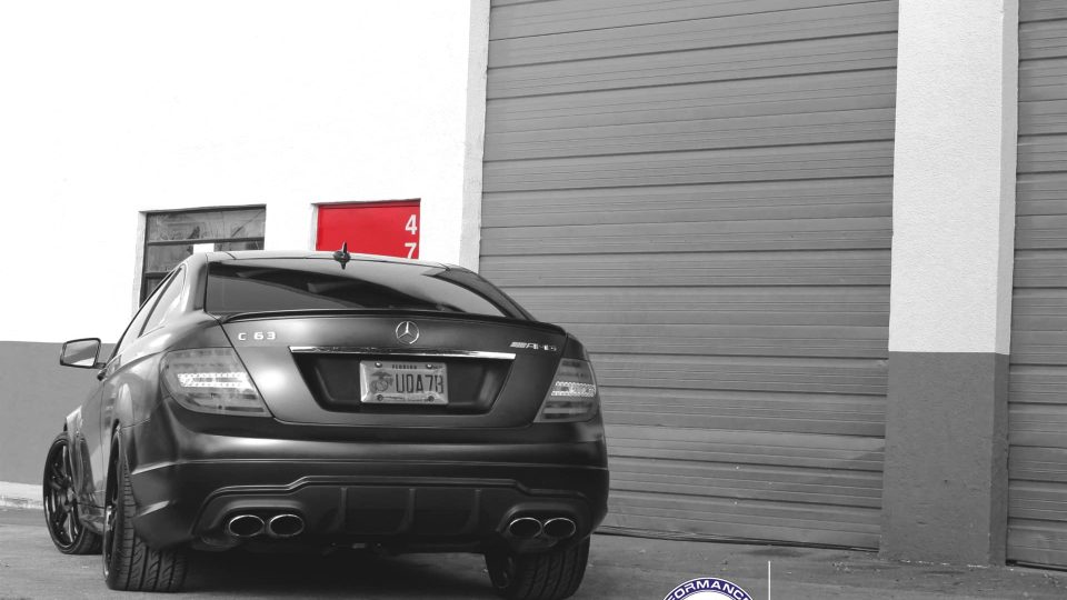 HRE 794RS | Mercedes C63 AMG Matte Black