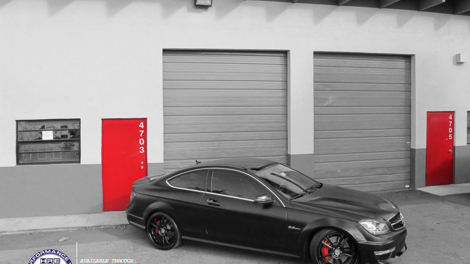 HRE 794RS | Mercedes C63 AMG Matte Black