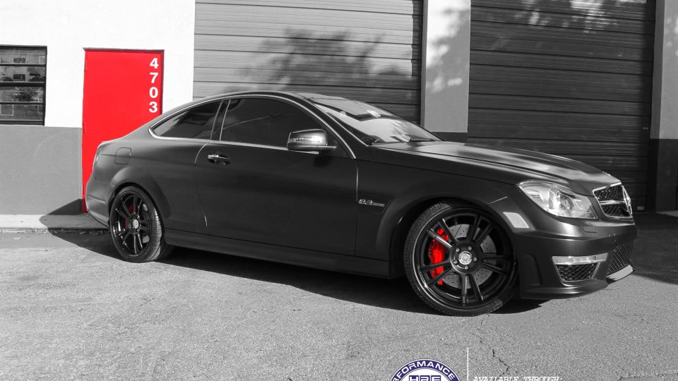 HRE 794RS | Mercedes C63 AMG Matte Black
