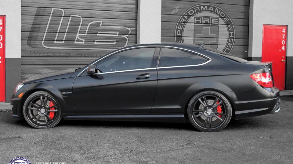HRE 794RS | Mercedes C63 AMG Matte Black