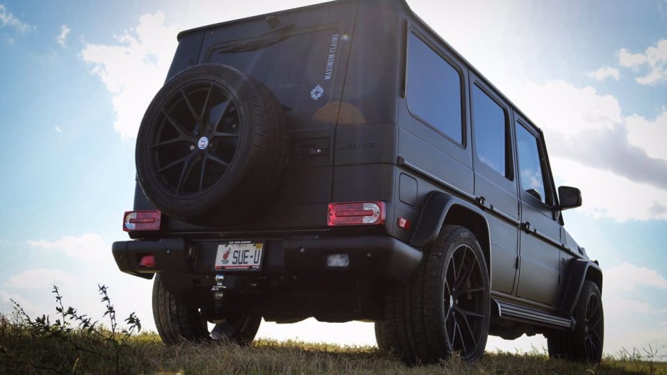 HRE P101 – Satin Black | Mercedes G63 AMG