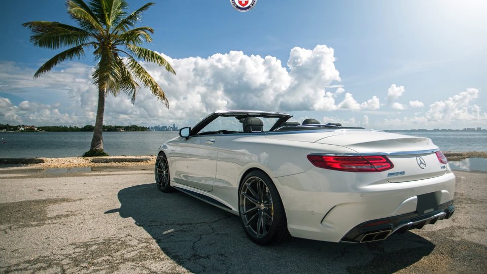 HRE P104 with Akrapovic Exhaust | Mercedes S63 AMG Cabrio
