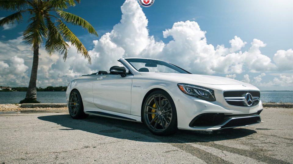 HRE P104 with Akrapovic Exhaust | Mercedes S63 AMG Cabrio