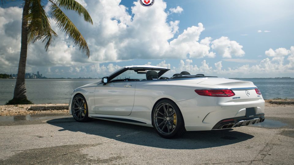 HRE P104 with Akrapovic Exhaust | Mercedes S63 AMG Cabrio