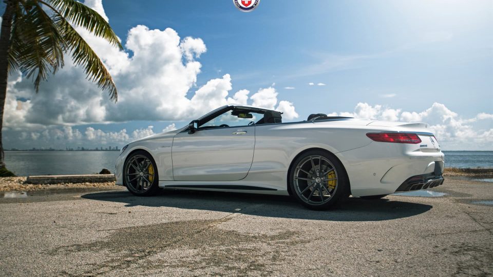 HRE P104 with Akrapovic Exhaust | Mercedes S63 AMG Cabrio
