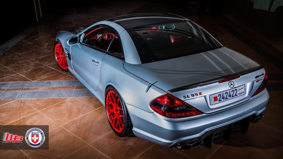 HRE P40 | Mercedes SL55 1