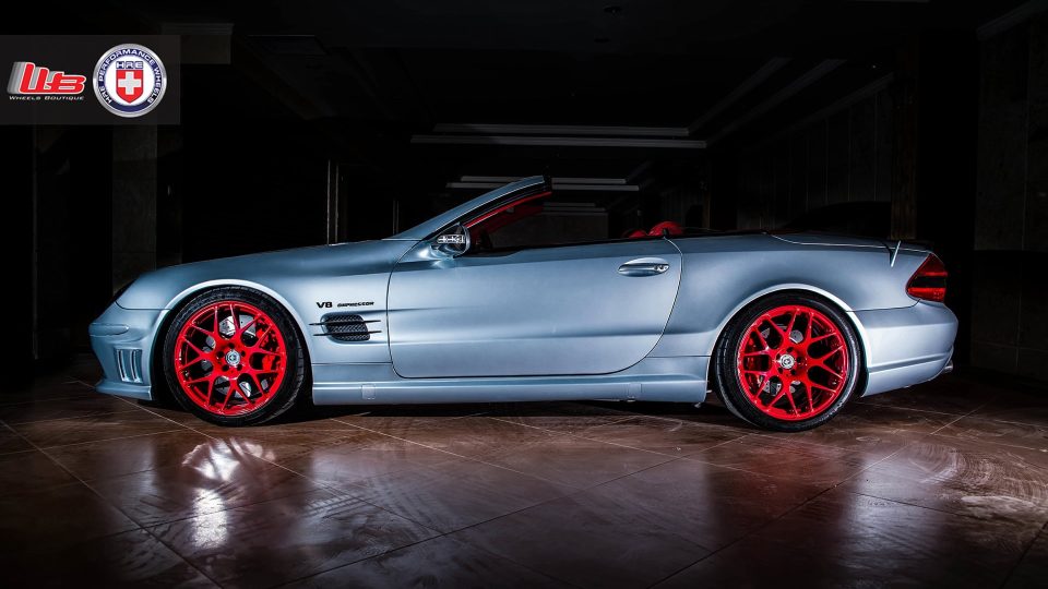 HRE P40 | Mercedes SL55 1