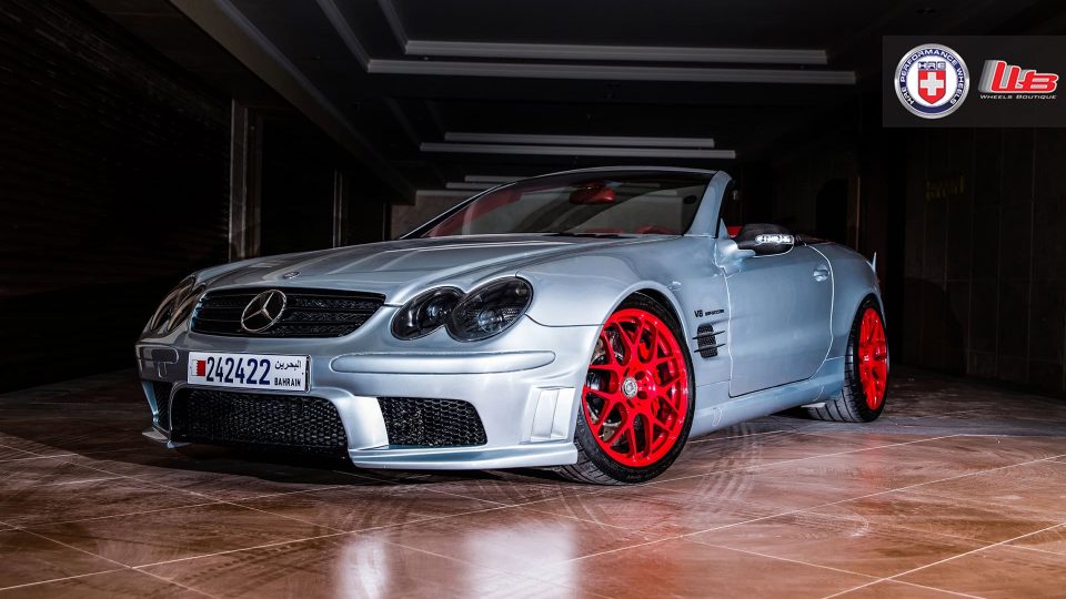 HRE P40 | Mercedes SL55 1