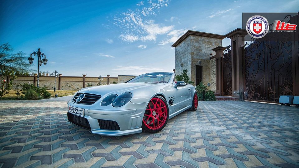 HRE P40 | Mercedes SL55 2
