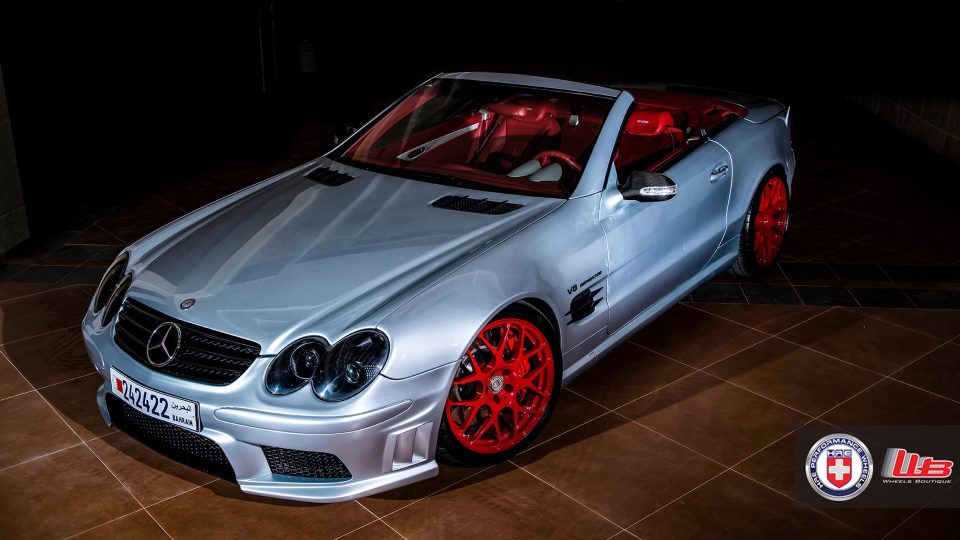 HRE P40 | Mercedes SL55 1