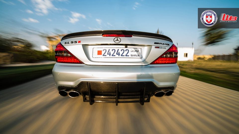 HRE P40 | Mercedes SL55 2