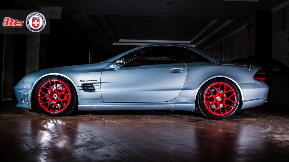 HRE P40 | Mercedes SL55 1