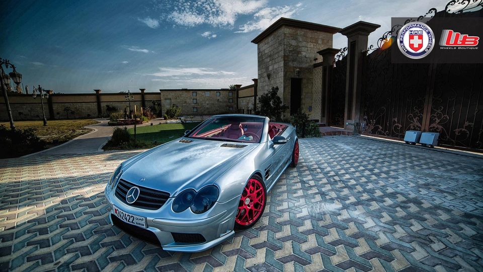 HRE P40 | Mercedes SL55 2