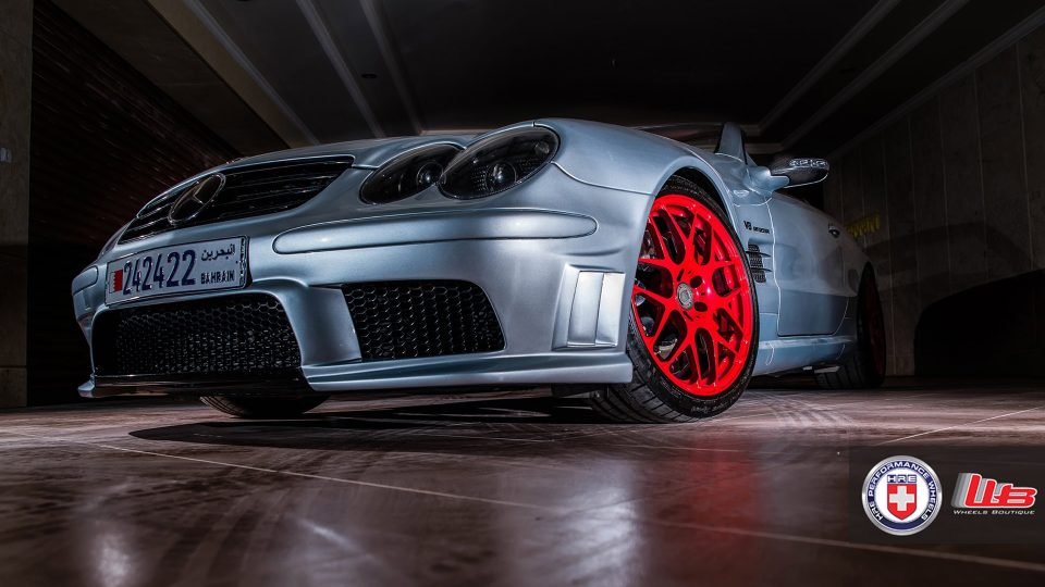 HRE P40 | Mercedes SL55 2