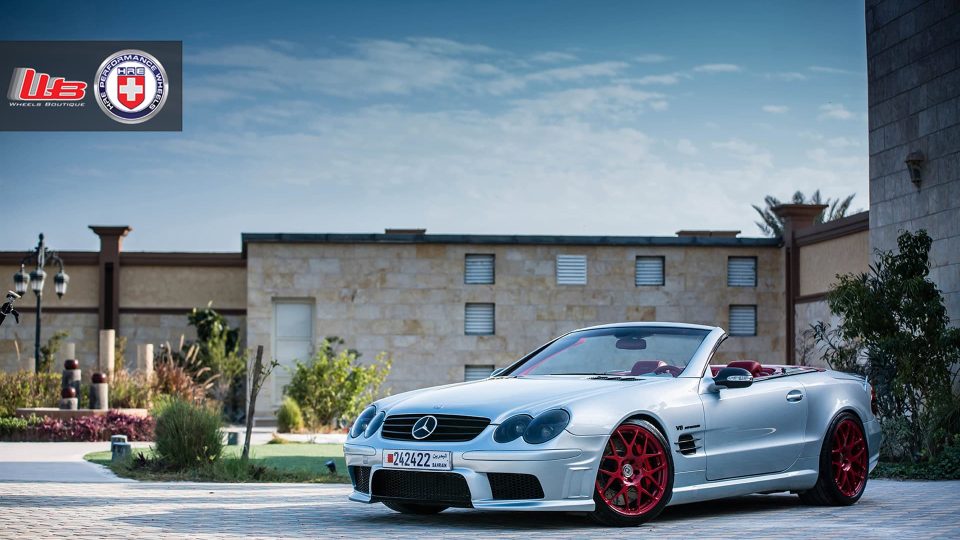 HRE P40 | Mercedes SL55 1