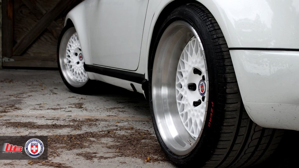 PORSCHE 930 TURBO ON HRE 501