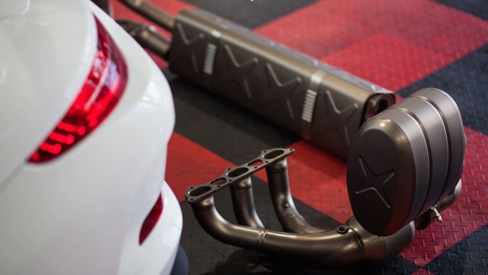 Porsche 991 GT3 Akrapovic Exhaust Install