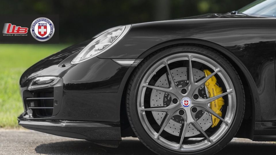 HRE P101 – Brushed Dark Clear | Porsche 991 Turbo