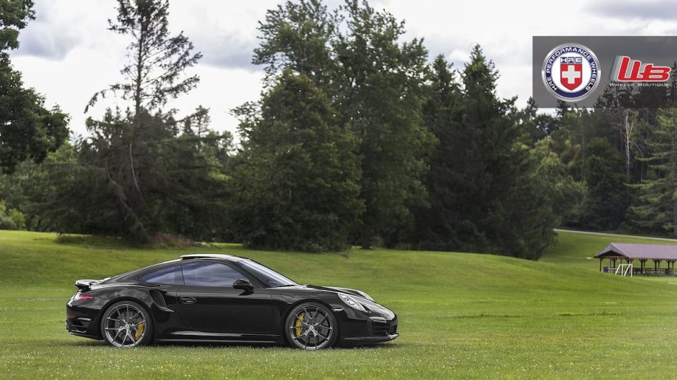 HRE P101 – Brushed Dark Clear | Porsche 991 Turbo