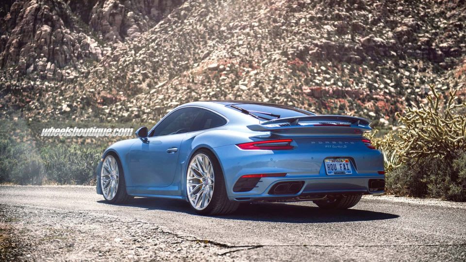 HRE P200 – Ice Blue Metallic | Porsche 991 Turbo