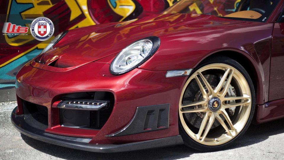 Porsche 997 Turbo S Edition 918 Spyder x HRE P106