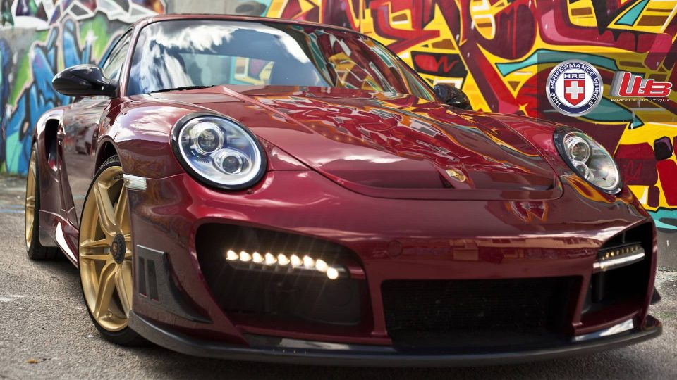 Porsche 997 Turbo S Edition 918 Spyder x HRE P106