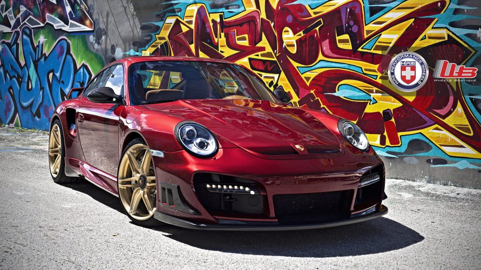 Porsche 997 Turbo S Edition 918 Spyder x HRE P106