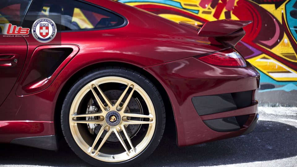 Porsche 997 Turbo S Edition 918 Spyder x HRE P106