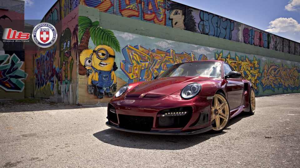 Porsche 997 Turbo S Edition 918 Spyder x HRE P106