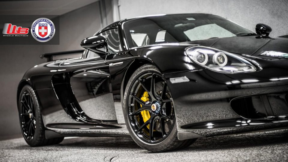 HRE P101 | Black Porsche Carrera GT