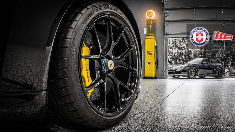 HRE P101 | Black Porsche Carrera GT