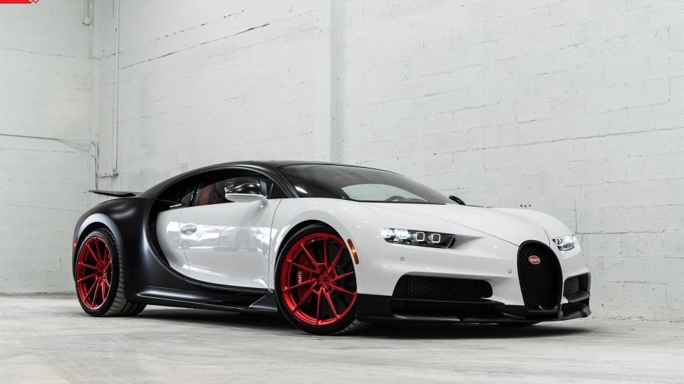 Bugatti Chiron | ANRKY AN13 | Frozen Polished Red