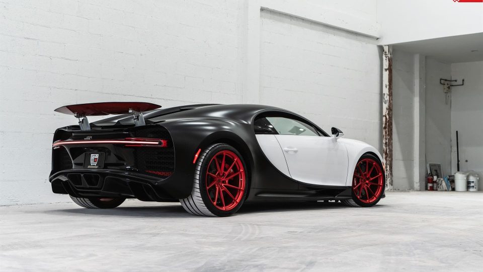 Bugatti Chiron | ANRKY AN13 | Frozen Polished Red