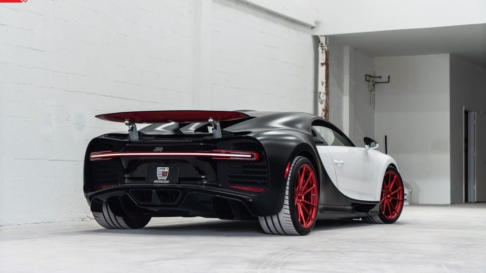 Bugatti Chiron | ANRKY AN13 | Frozen Polished Red
