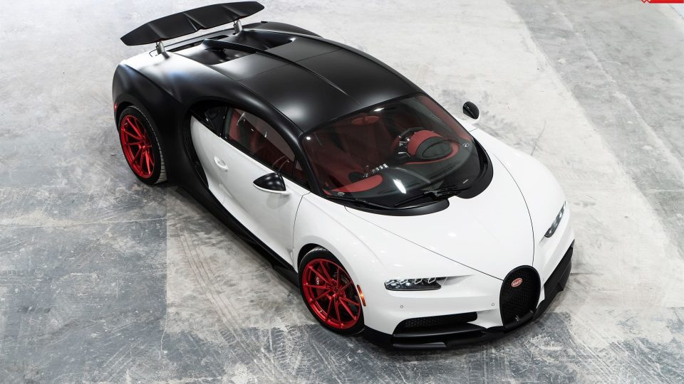 Bugatti Chiron | ANRKY AN13 | Frozen Polished Red