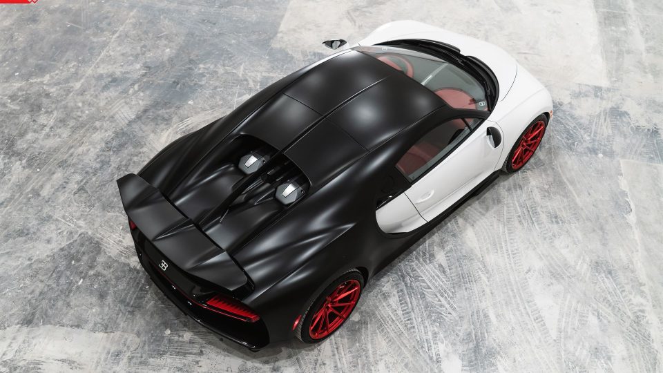 Bugatti Chiron | ANRKY AN13 | Frozen Polished Red