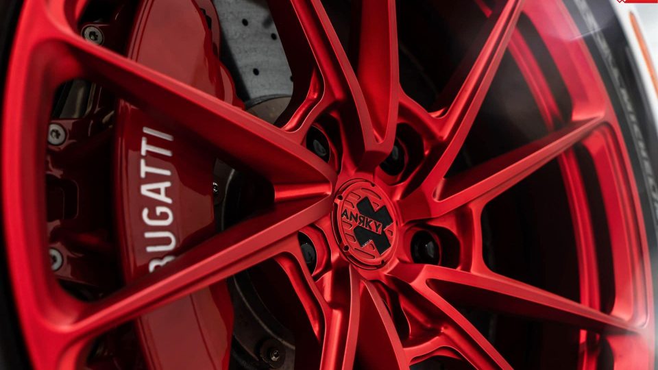 Bugatti Chiron | ANRKY AN13 | Frozen Polished Red