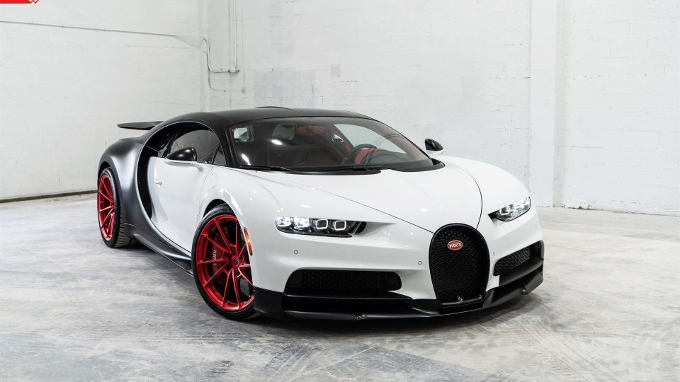 Bugatti Chiron | ANRKY AN13 | Frozen Polished Red