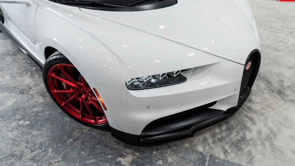 Bugatti Chiron | ANRKY AN13 | Frozen Polished Red