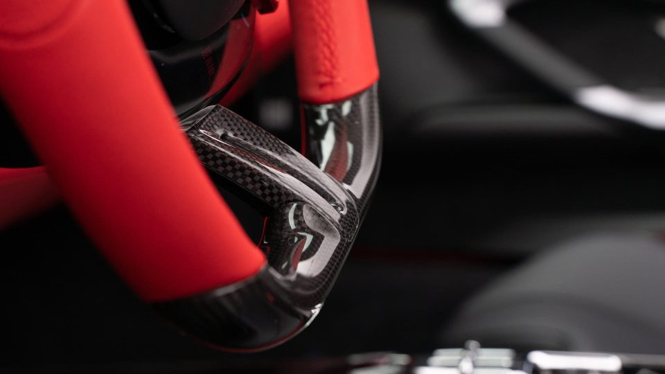 Ferrari 296 GTS | Rosso Corsa | on HRE 520 FMR Classic | Gloss Charcoal