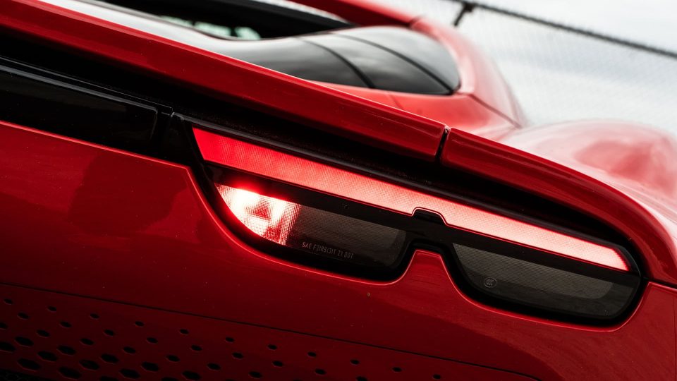 Ferrari 296 GTS | Rosso Corsa | on HRE 520 FMR Classic | Gloss Charcoal