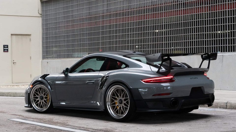 Porsche 991.2 GT2 RS | Nardo Gray | on HRE Classic 300 FMR | Satin White Gold