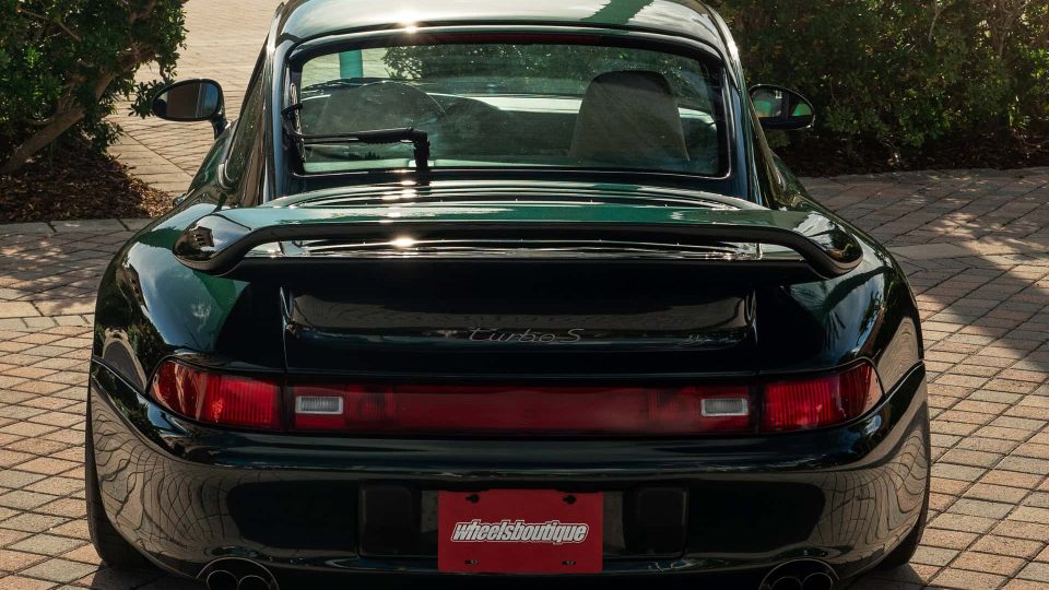Porsche 993 Turbo S | British Racing Green | on HRE 527 S | Brushed Clear