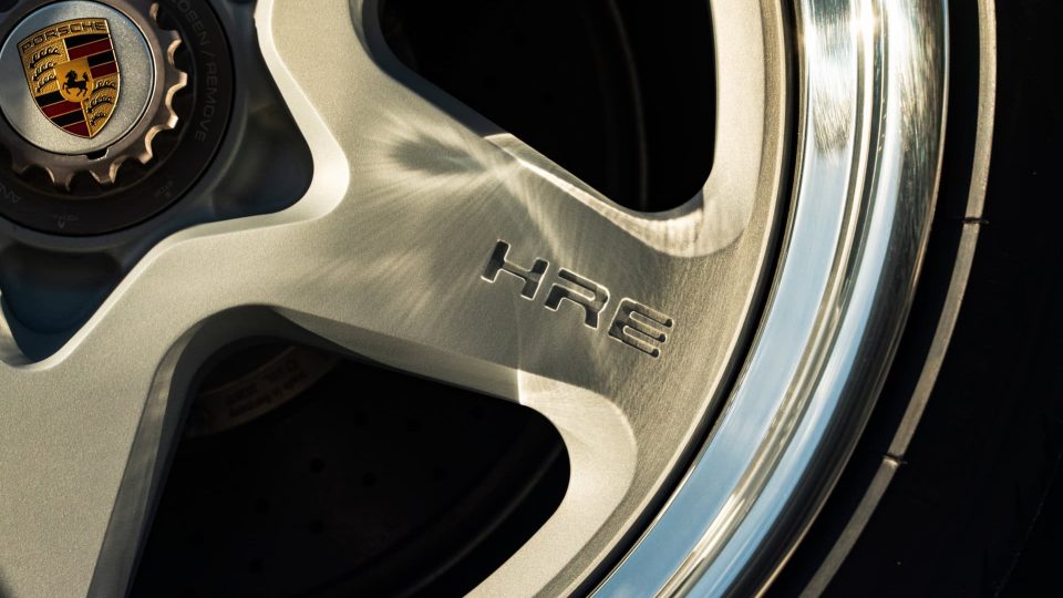 Porsche 997 Turbo | Aqua Blue Metallic | HRE 527 FMR | Satin Silver