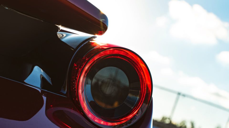 Ferrari 488 Pista | Rosso Fiorano | on ANRKY XR-01 Ultralight | Brushed Clear