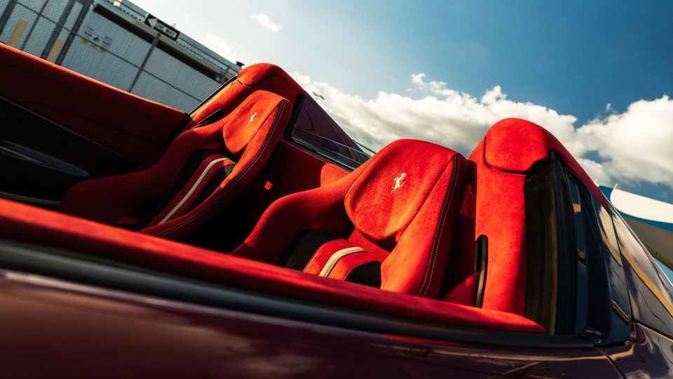 Ferrari 488 Pista | Rosso Fiorano | on ANRKY XR-01 Ultralight | Brushed Clear