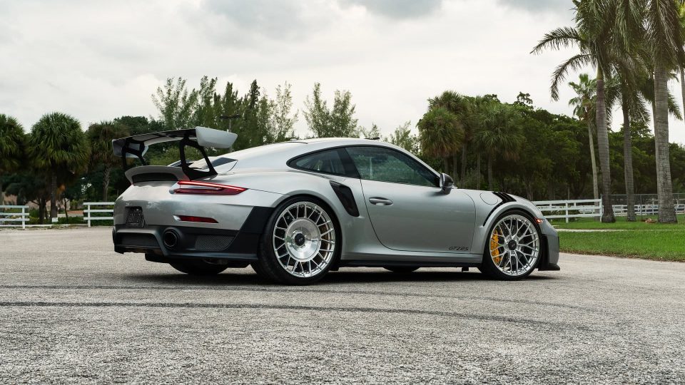 Porsche 991 GT2 RS | GT Silver | on AN10 + AN10 AEROSport | Polished Clear