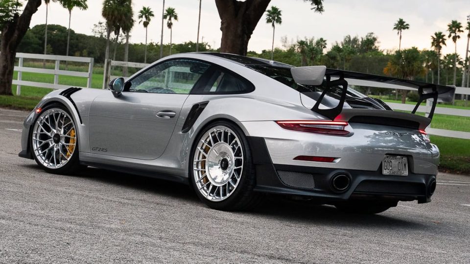 Porsche 991 GT2 RS | GT Silver | on AN10 + AN10 AEROSport | Polished Clear
