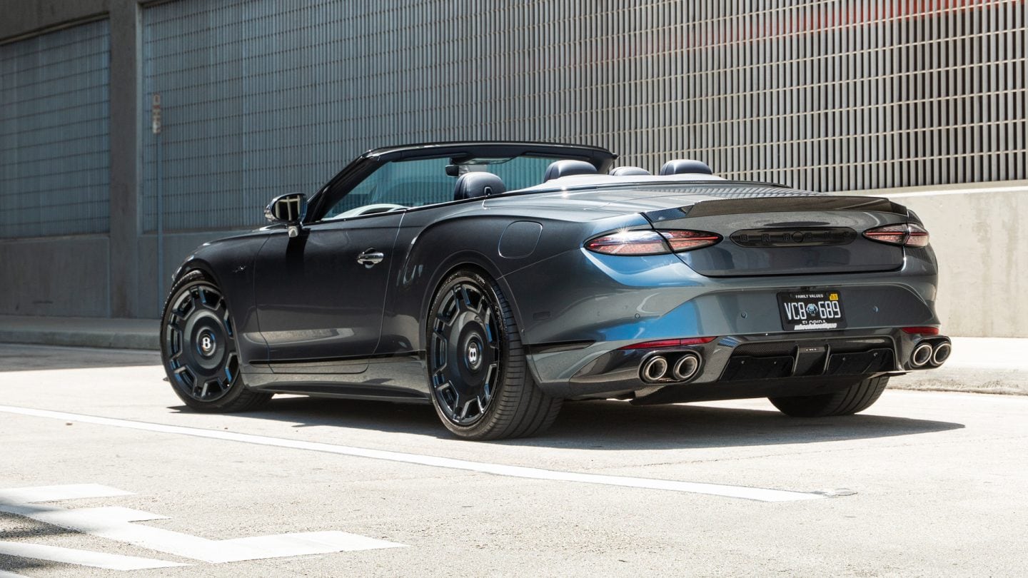 Bentley Continental GTC on ANRKY Wheels RF-177